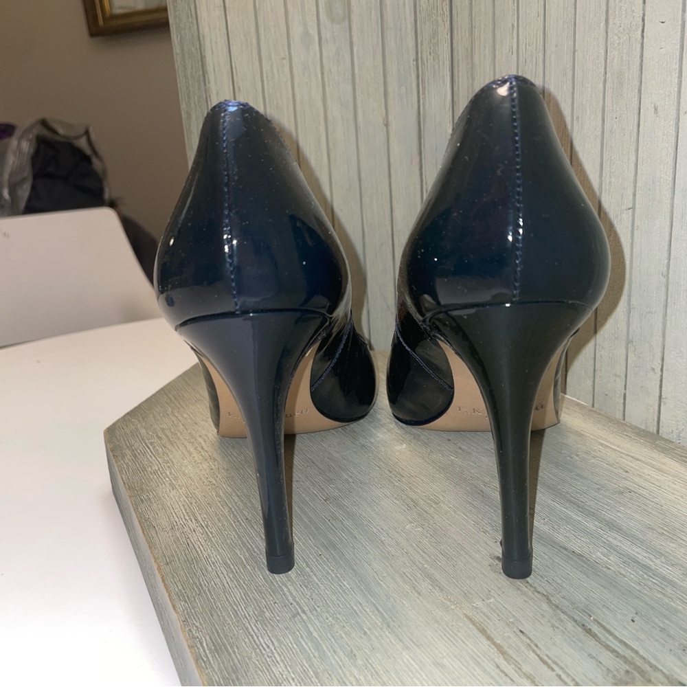 Flawless & Elegant LK Bennett Black Patent Leather Pumps 40 - Picture 6 of 10